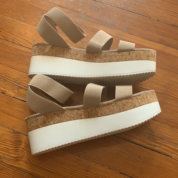 Steve Madden platform sandals - Picture 3 of 4